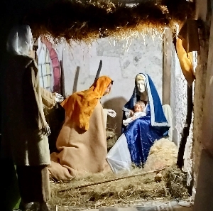 Presepio al CISM